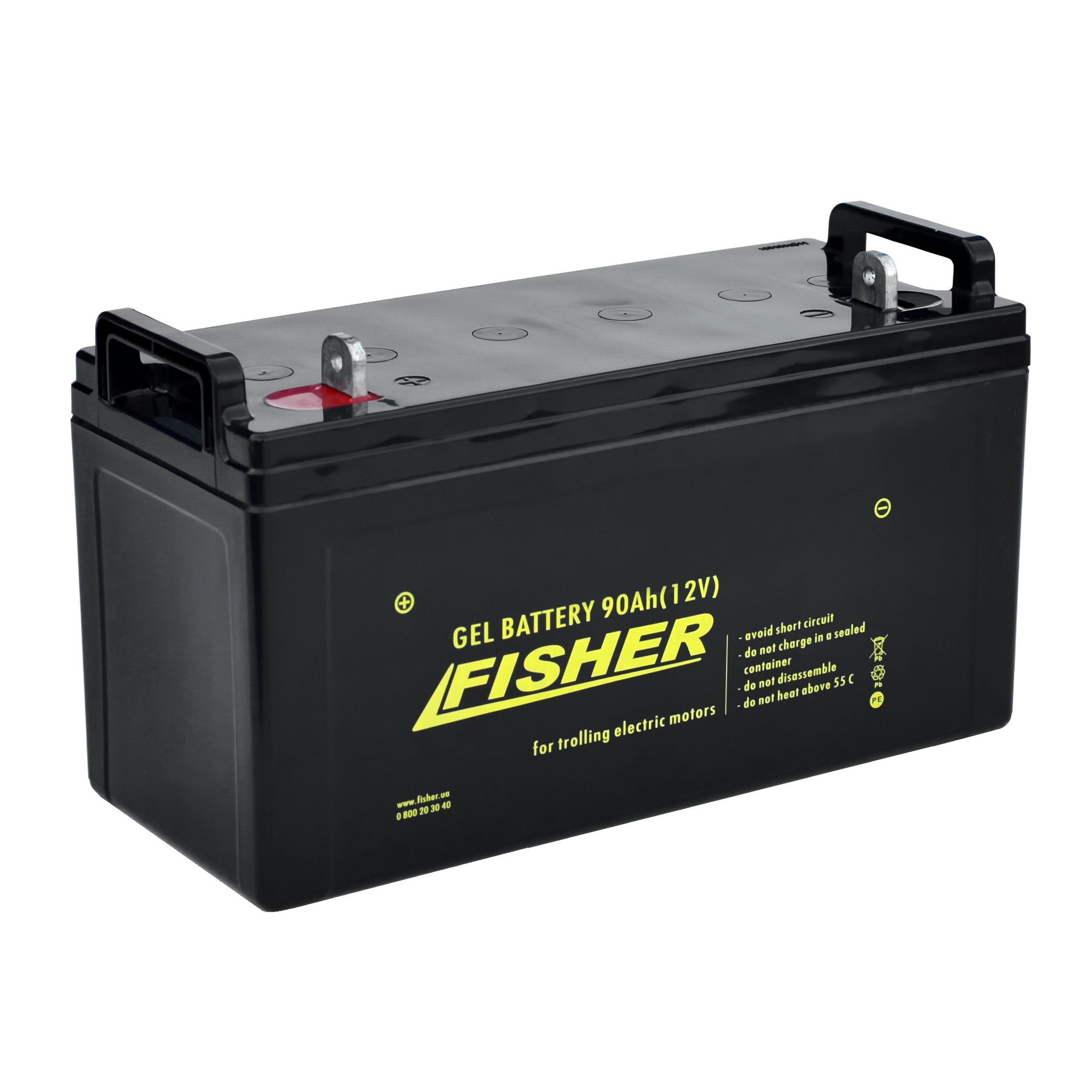Купить Гелевый аккумулятор 90Ah Fisher 12V | Weekender UA 
